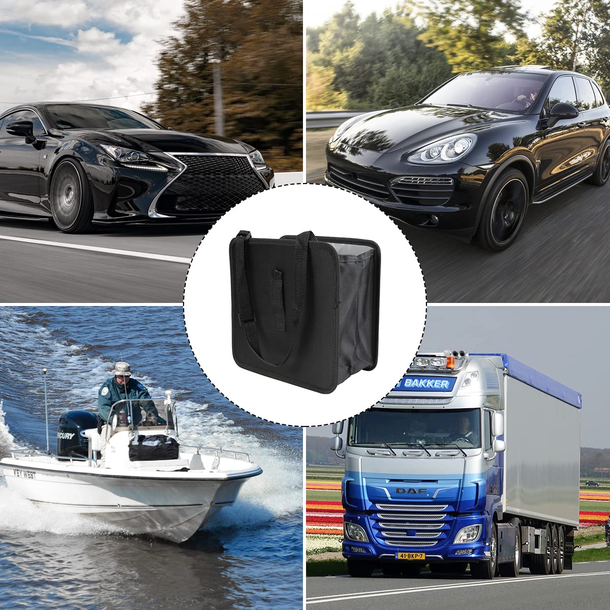 Large Hanging Car Trash Can Waterproof