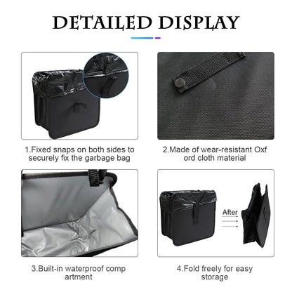 Large Hanging Car Trash Can Waterproof