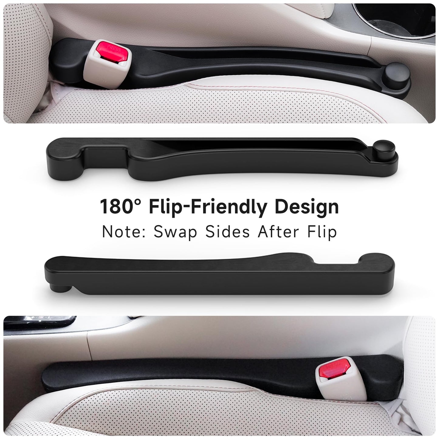 Givifive Universal Car Seat Gap Filler Set of 2